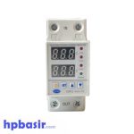 محافظ ولتاژ جریان مرکزی JBH تک فاز 80A (32 آمپر) گارانتی اصلی – رله ای دو نمایشگر