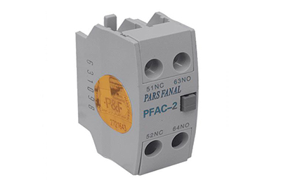 کنتاکت کمکی 1 کنتاکت کمکی خازنی PFACC پارس فانال مدل 50-85 - Image 1